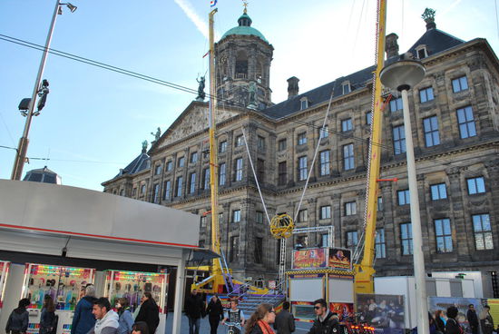 königlicher Palast im Zentrum Amsterdams
