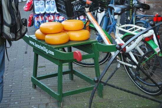 Kaas und Fiets - Käse und Fahrräder... der Inbegriff von Holland