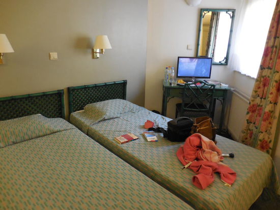 Schick ist anders, aber es ist ruhig, zentral, nett und gemütlich. Hotel La Madeleine in Brüssel.