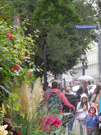 Am Viktualienmarkt - irre daran ist, dass ich das Wort "Viktualien" eigentlich gar nicht kenne.
