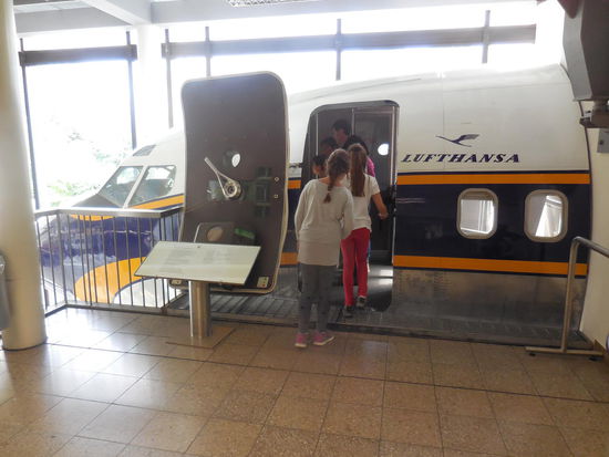 Frühes Lufthansa-Cockpit