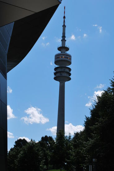 Der Olympia-Park ist sehr nah, aber das ist Ziel für morgen.