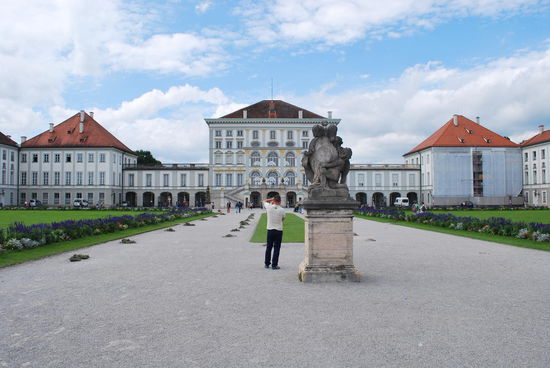 Nymphenburg - ein wunderschönes Schloss...die damalige Sommerresidenz der Wittelsbacher
