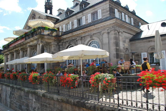 Lokal direkt an der Elbe