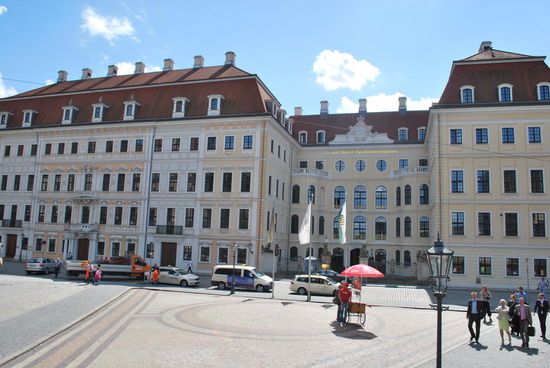 Taschenberg-Palais - heute ein Luxushotel