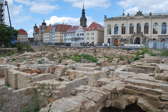 Ausgrabungen mitten in der City