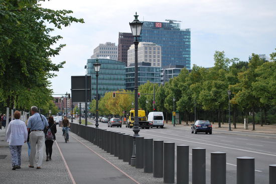 Auf dem Weg zum Potsdamer Platz