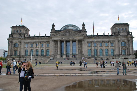 Drinnen war ich auch schon 2006 und auch in der Kuppel.