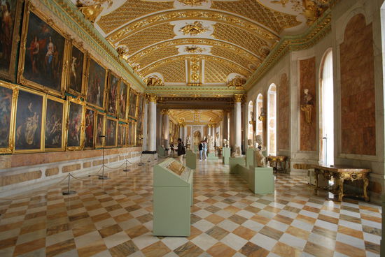 In der Gemäldegalerie