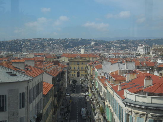 Ausblick auf Nizza von der tollen Dachterrasse