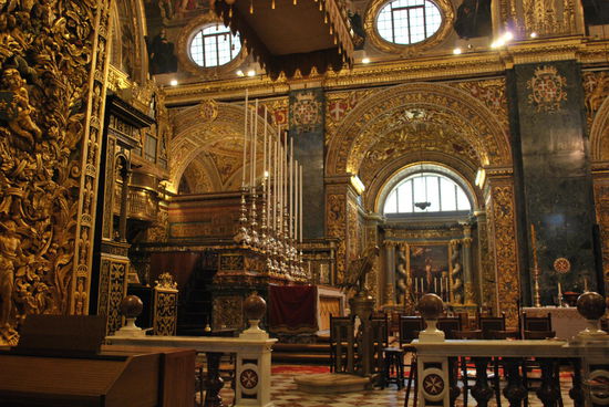 In der beeindruckenden Kathedrale St. Johns