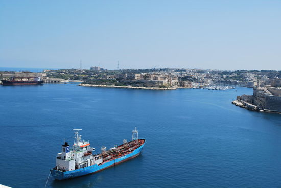 Ausblicke von der Dachterrasse meines Hotels