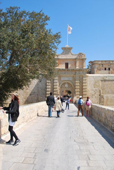 Eingang zur historischen Stadt Mdina
