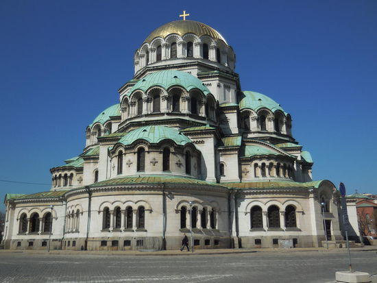 Alexander-Newsky-Kathedrale in voller Pracht
