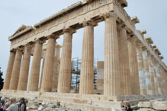 Der Parthenon ist natürlich hier ober der Knaller überhaupt