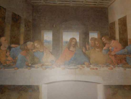 Dies ist nur ein Foto vom Foto - wie gesagt: Fotografieren strengstens verboten. Und die wichtigste Frage ist nur: WER ist Judas ???