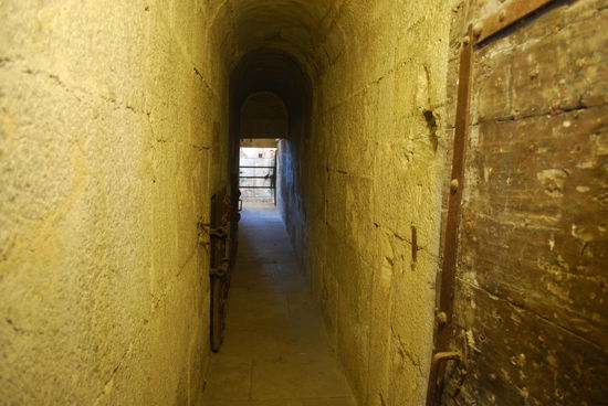 Auf dem Weg ins Gefängnis...