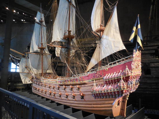 So soll die Galeone 1626 ausgesehen haben...