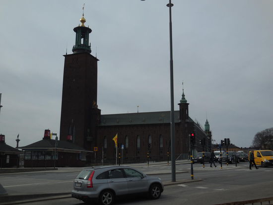 und geschafft: Stadshuset in Sicht !