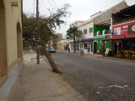 Straße in Santa Maria