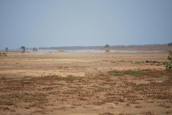 Das vermeintliche Wasser ist auch nur Sand...