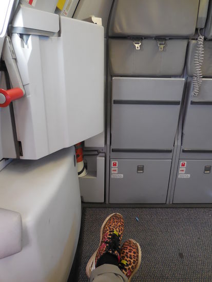 224 EUR hat es mich gekostet, 1. Reihe ganz allein, maximale Beinfreiheit, als 1. rein und raus aus dem Flieger, Gepäck bevorzugt da, ansonsten ist es easy-Jet-Fliegen as usual, für den Kaffee darfst du trotzdem extra bezahlen...