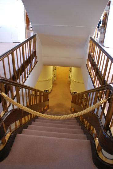 Treppen steigen ist hier auch recht gediegen...