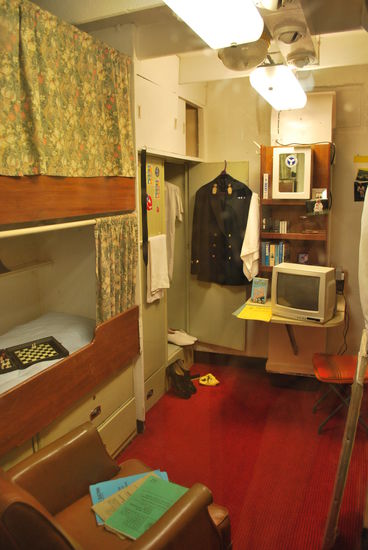 Die Kajüte des Bordarztes