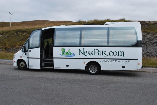 So sieht er aus, der Ness Bus...