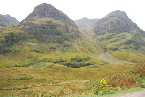 Die Three sisters im Tal von Glencoe