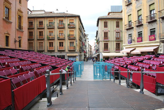 Auch hier: Alles vorbereitet für die Semana-Santa