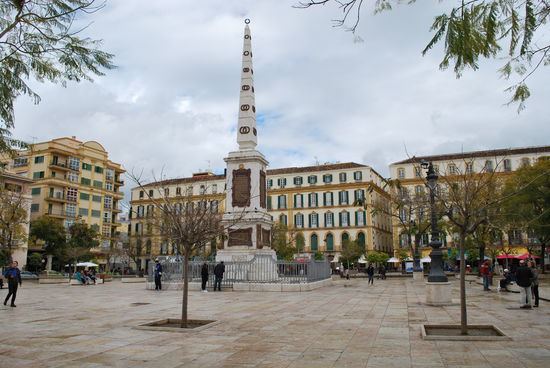 Plaza de la Merced - hier steht das Geburtshaus von Picasso