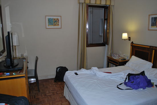 Abends zurück im Hotelzimmer des Don Curro.