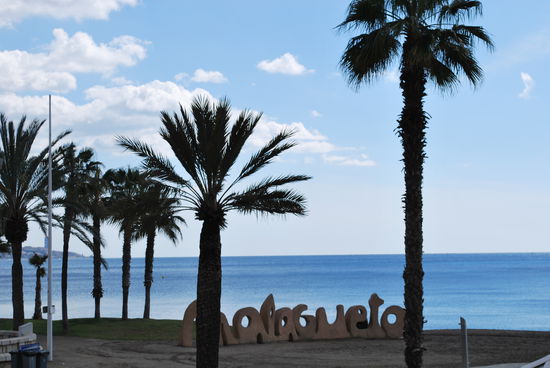 Der Stadtstrand Malagueta