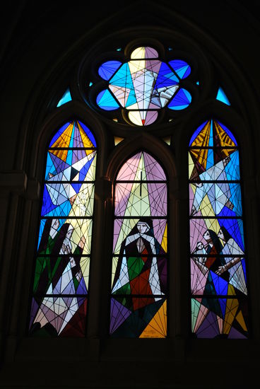 Aber die Fenster: Modern !