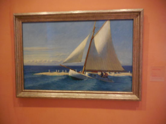 Aus der Erinnerung heraus: Ein Hockney ??? Oder Hopper ?