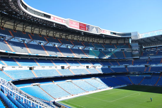 Blick von den unteren Reihen