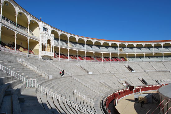 Eine der größten Stierkampfarenen Spaniens
