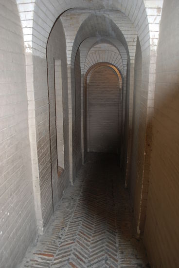 Die pferde-tauglichen Rampen der Giralda