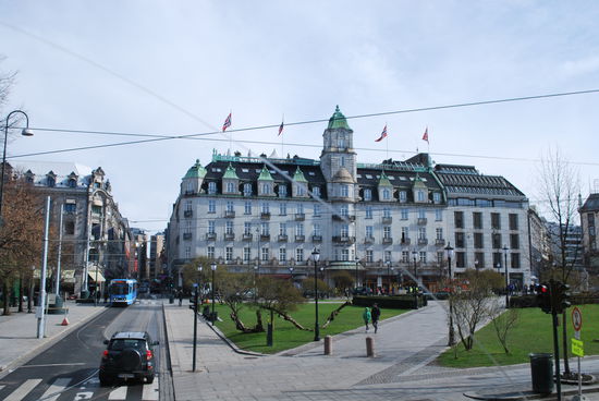 Grand Hotel Oslo - spätestens jetzt komme ich zur Friedensnobelpreis-Geschichte...