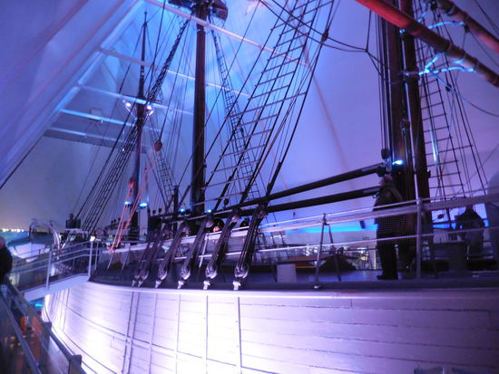 Bei Amundsen Expedition in die Antarktis gab´s schon einen Schiffsdiesel...