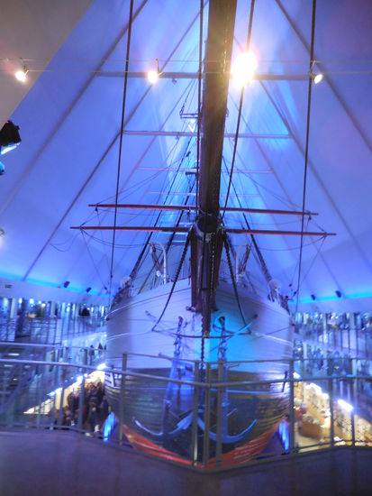 ...aber segeln könnte das Teil wahrscheinlich heute noch...