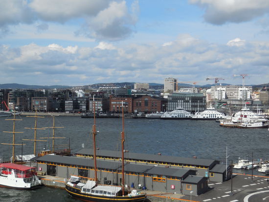 Blick über den Hafen