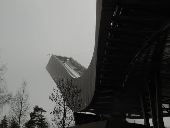bye, bye Holmenkollen...