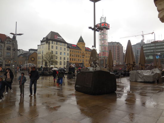 mein quasi letzter Blick auf central Oslo