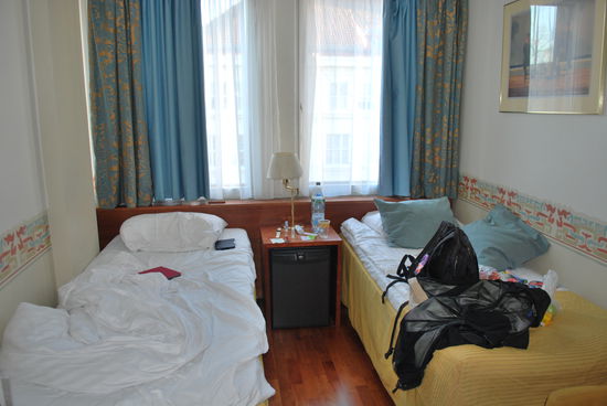 Mein gemütliches Zimmer in der 7. Etage