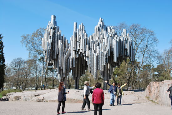asiatische Touristen sehr glücklich...