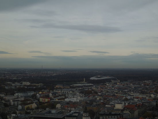 Da, im Hintergrund ist die RB-Arena !