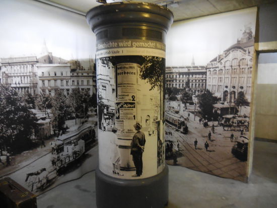 Noch ein Foto aus dem kleinen Museum. Da war Berlin noch intakt.