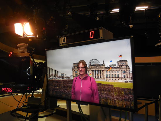 Angie macht´s besser, ich seh´total un-fotogen aus.